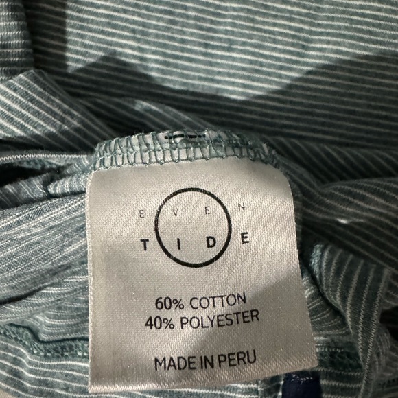 EVEN TIDE
Responsible Fredrick Texture Feeder Stripe Crew
M | Green - Picture 4 of 4